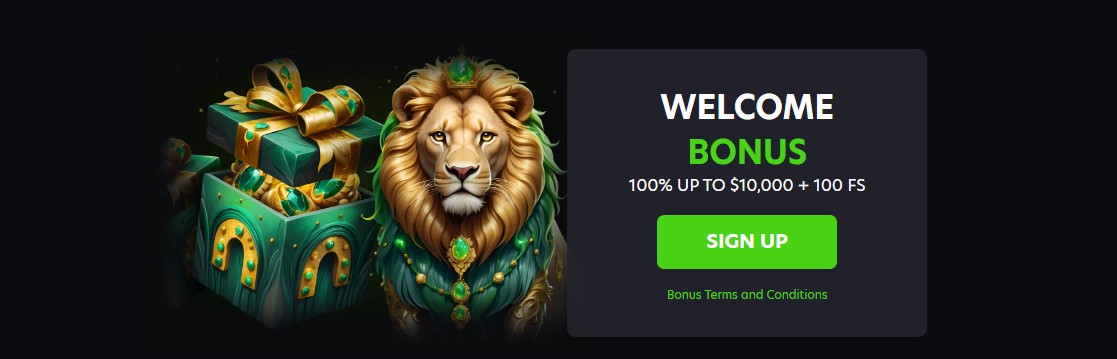 Neospin sign up bonus (welcome bonus)